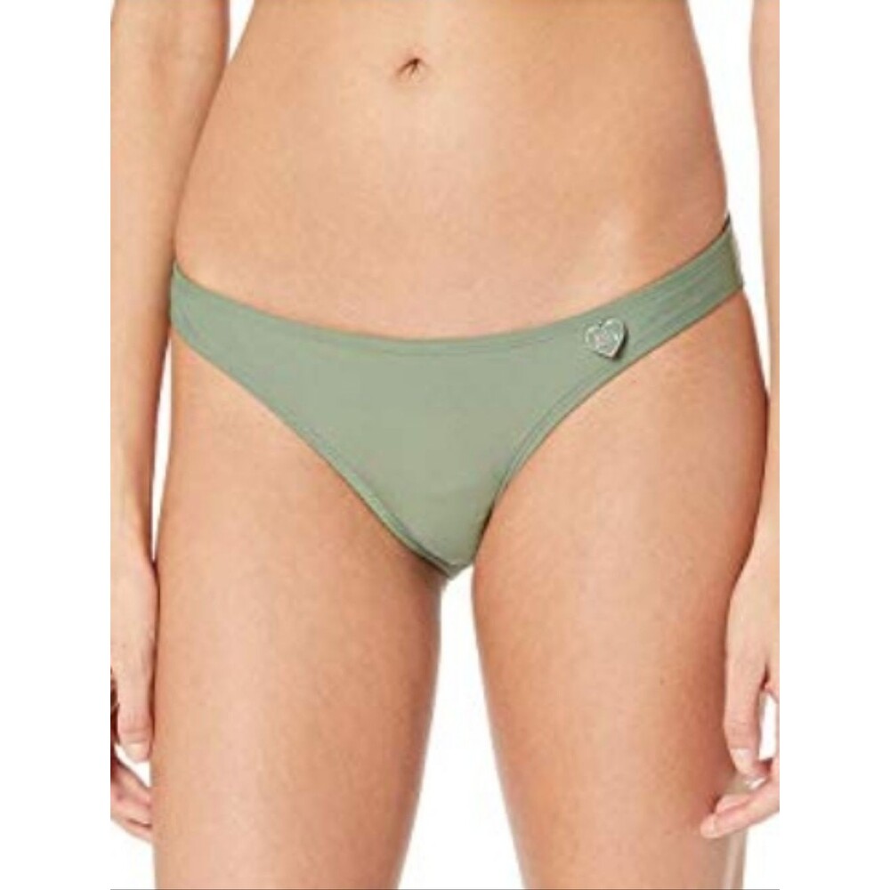 NWT Body Glove Smoothies Bikini Swim Bottom Cactus Green Two Piece Low Rise - L